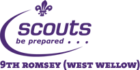 Romsey 9th (West Wellow) Scouts Logo